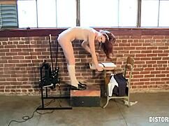 Femdom whipping and spanking for naughty student
